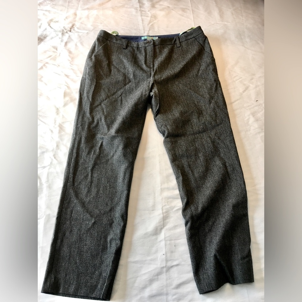 Boden tweed pants sz14
